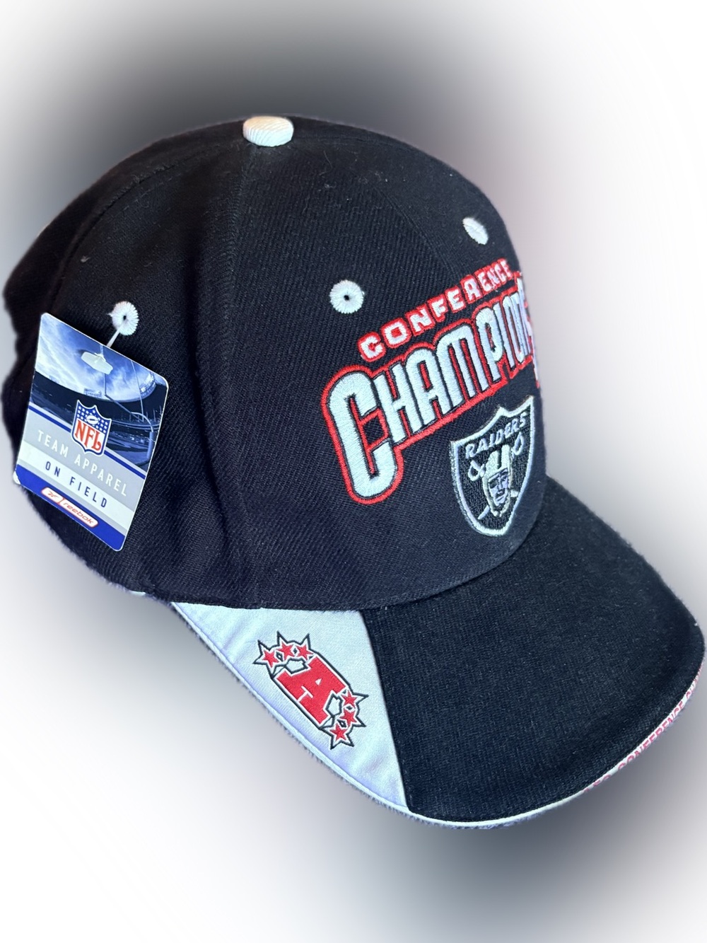 Oakland Raiders 2002 Super Bowl XXXVII Cap NWT - Picture 4 of 6